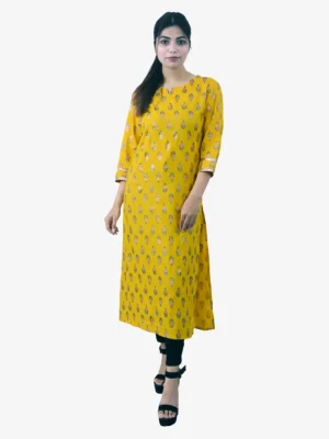 Traditional Jarry Print Kurta